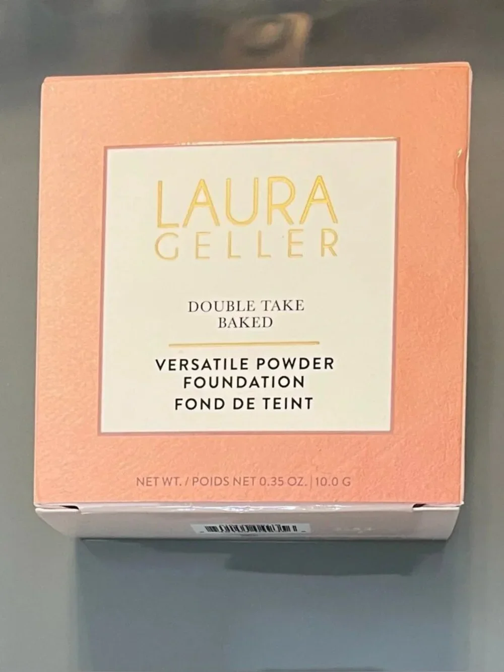 Laura Geller Double Take Baked Foundation Fair NIB $38